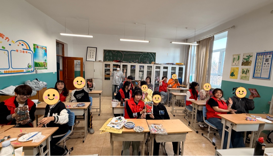 唐彩映童心，巧手塑传承|汽车与建筑工程学院走进哈尔滨新区特殊教育学校开展美育主题活动